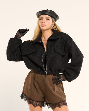 Pantaloncini Auren con pizzo