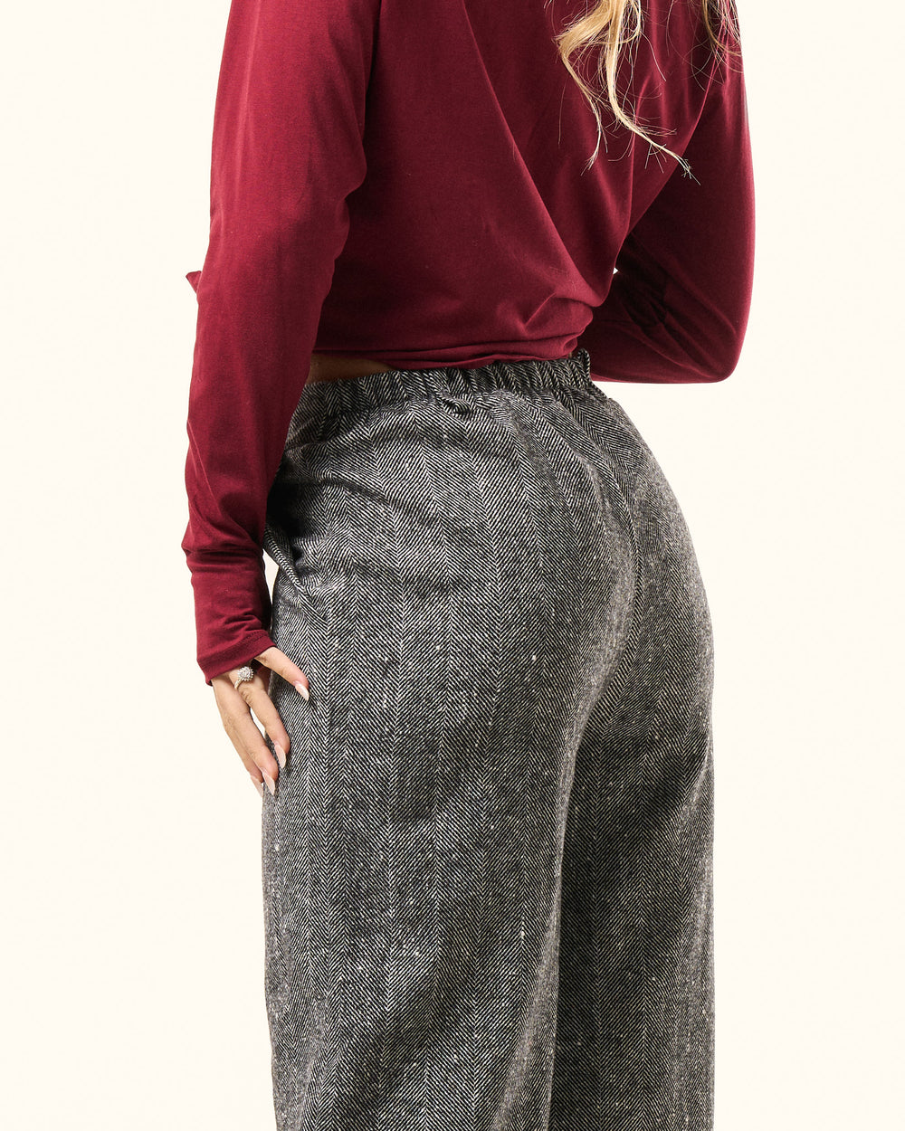 Pantaloni Classic spigati