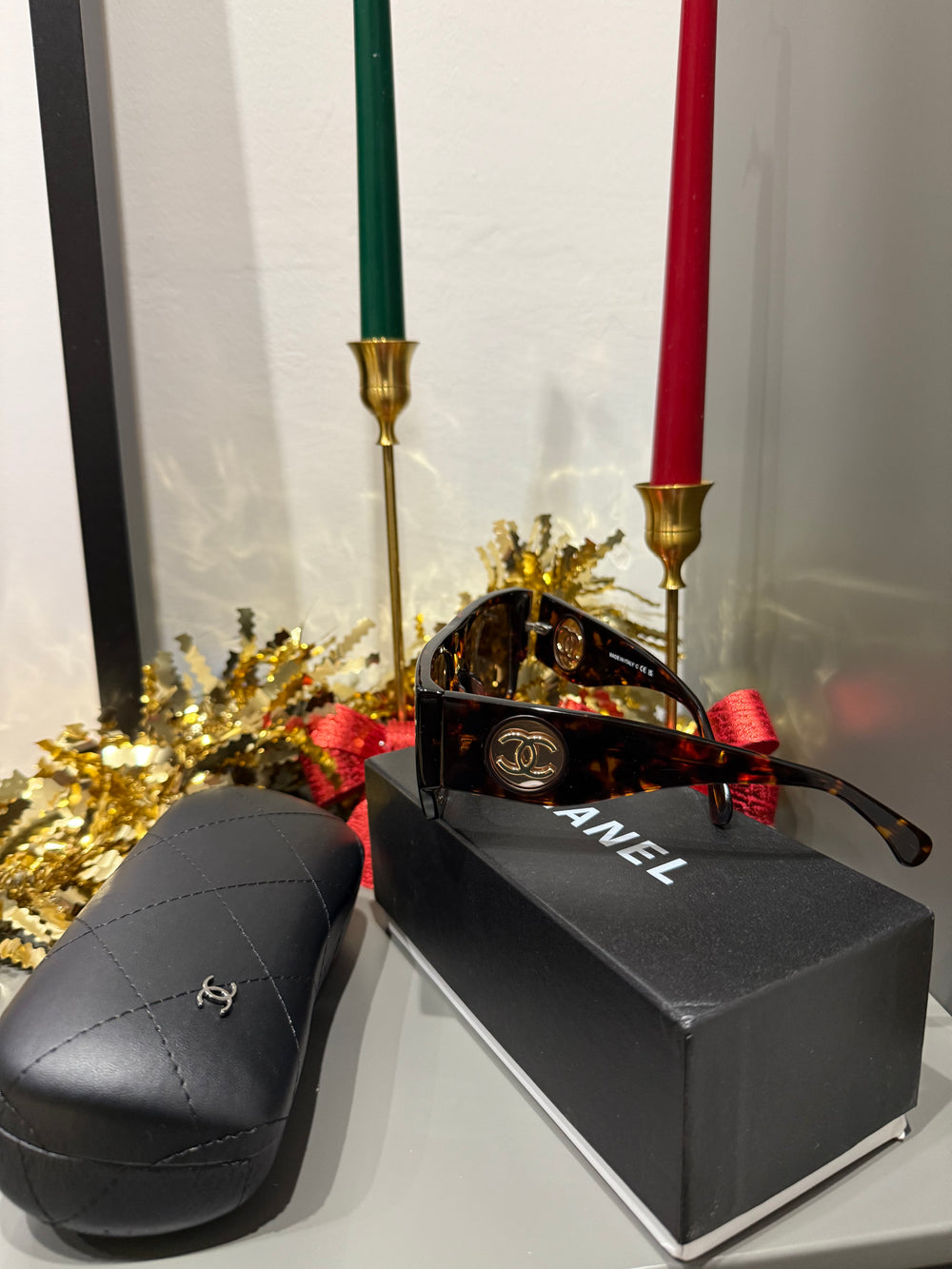 Occhiali chanel logo laterale