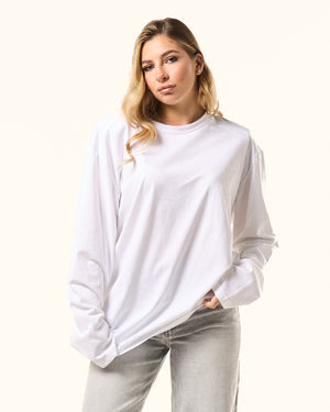 Maglia spalline in cotone