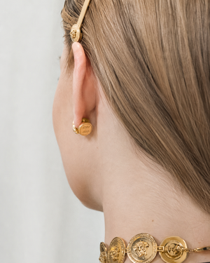 Orecchini gold shine m
