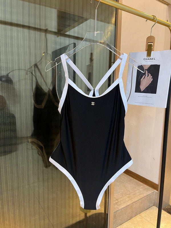 Costume intero bicolor cc