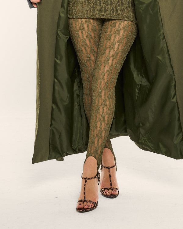 Leggings “Green Texture”