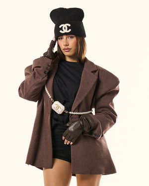 Mezzi guanti in pelle