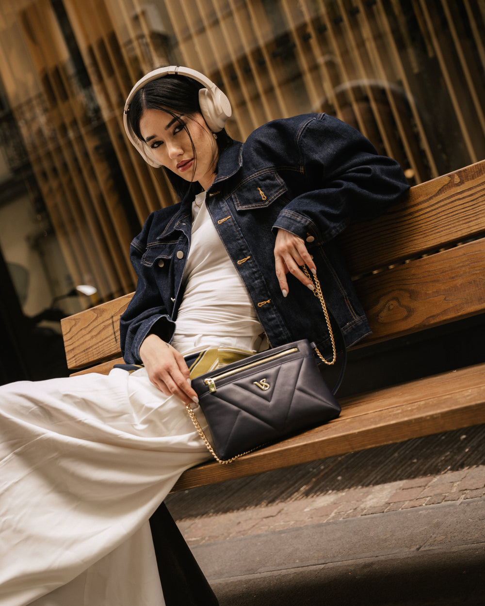 Giacca Denim Sculpted