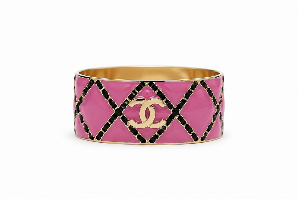 Bracciale Tweed Pink cc