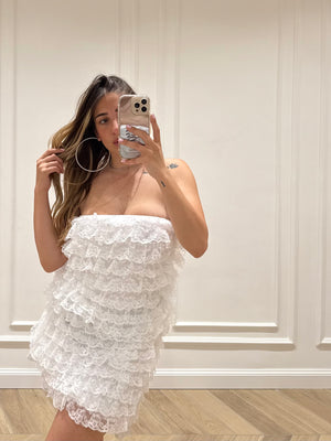 Dress senza maniche pizzo