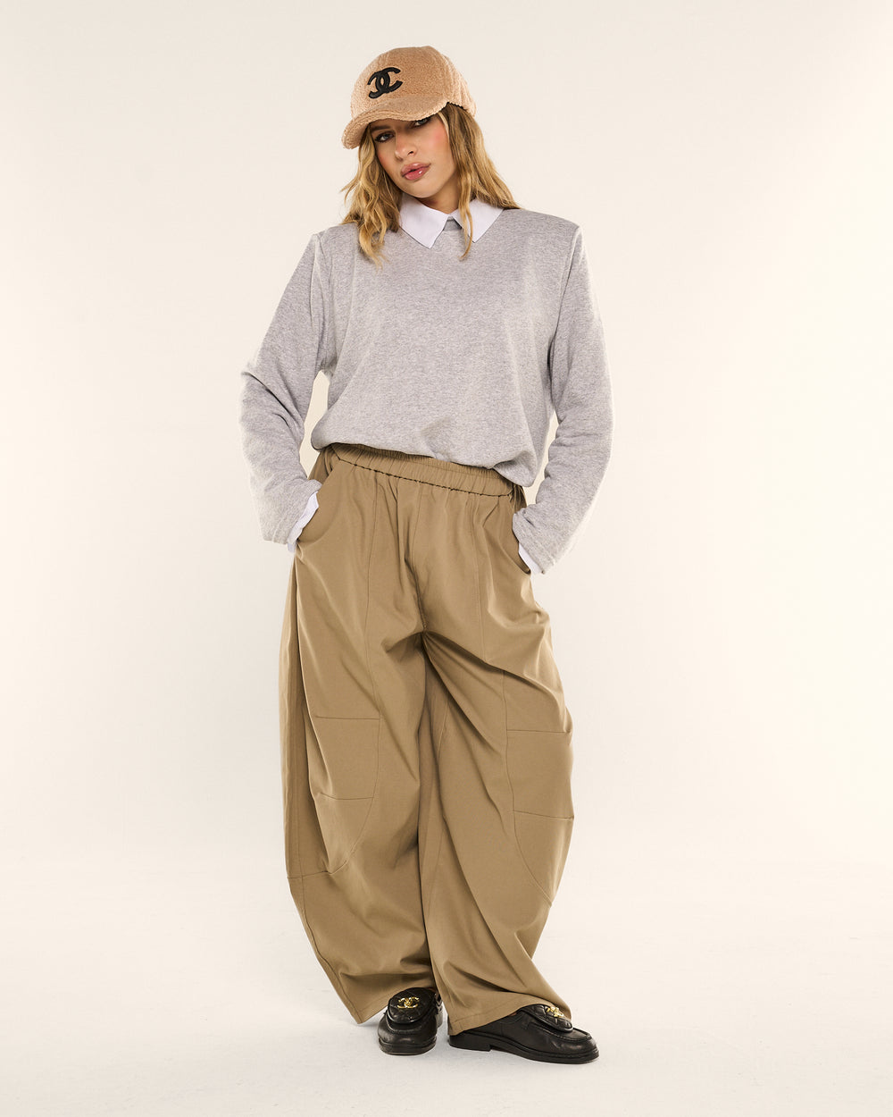 Pantalone utility chic