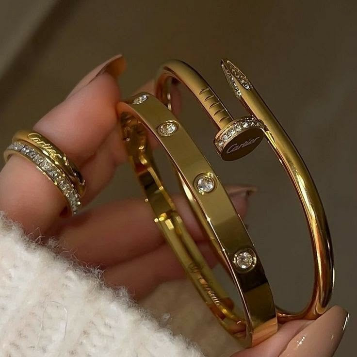 Bracciale manetta carier crystal