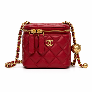 Mini Vanity Bag borgundi CC