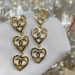 Orecchini cuore pendente