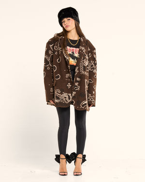 Blazer bandana wool Lumina