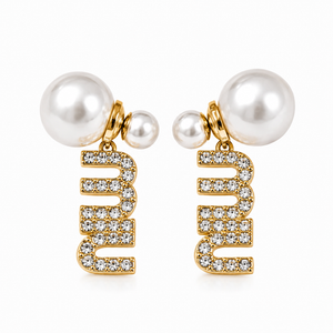 Orecchini Miu Pearl Drop