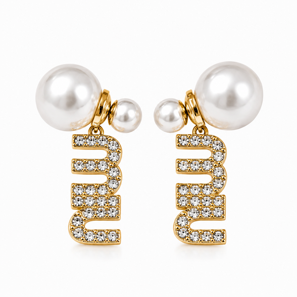 Orecchini Miu Pearl Drop