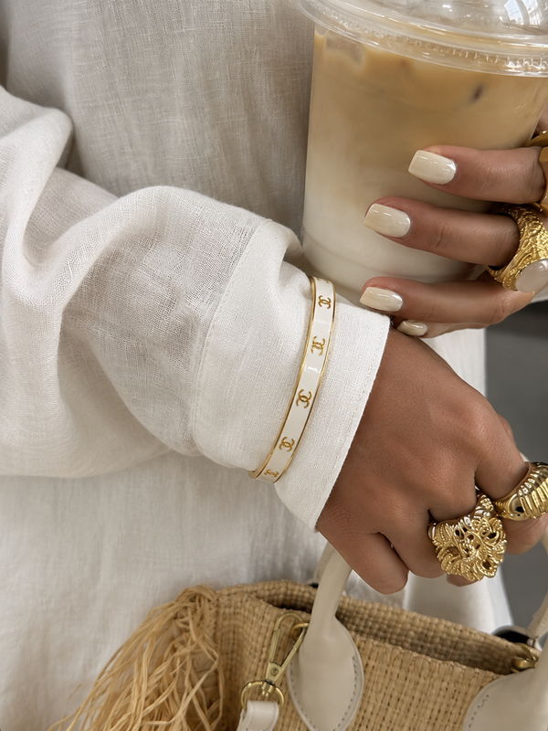 Bracciale slim loghi cc