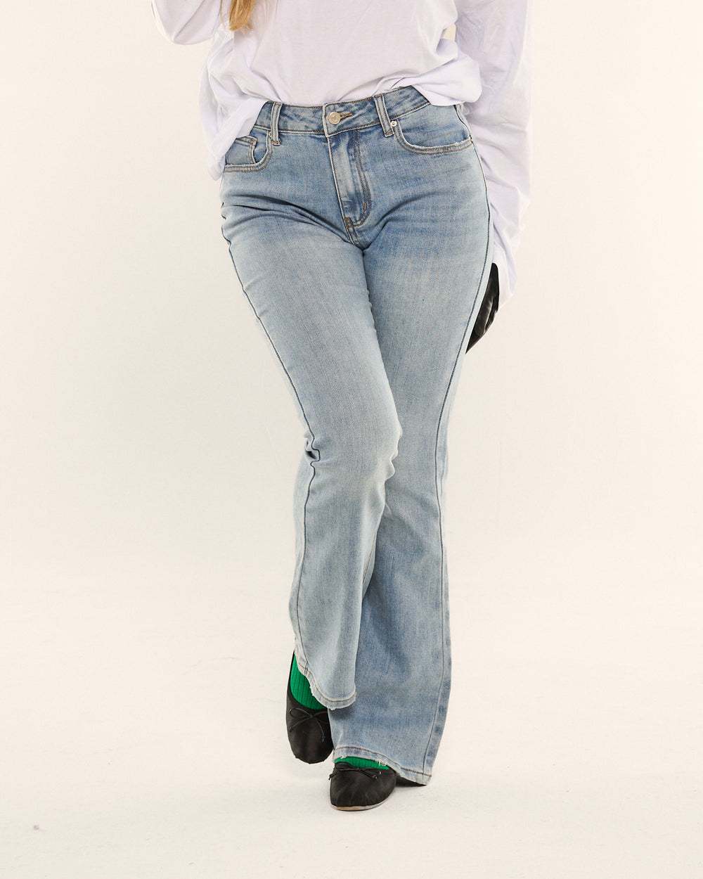 Jeans Flare Push-Up Modellante