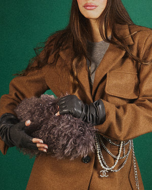 Mezzi guanti in pelle