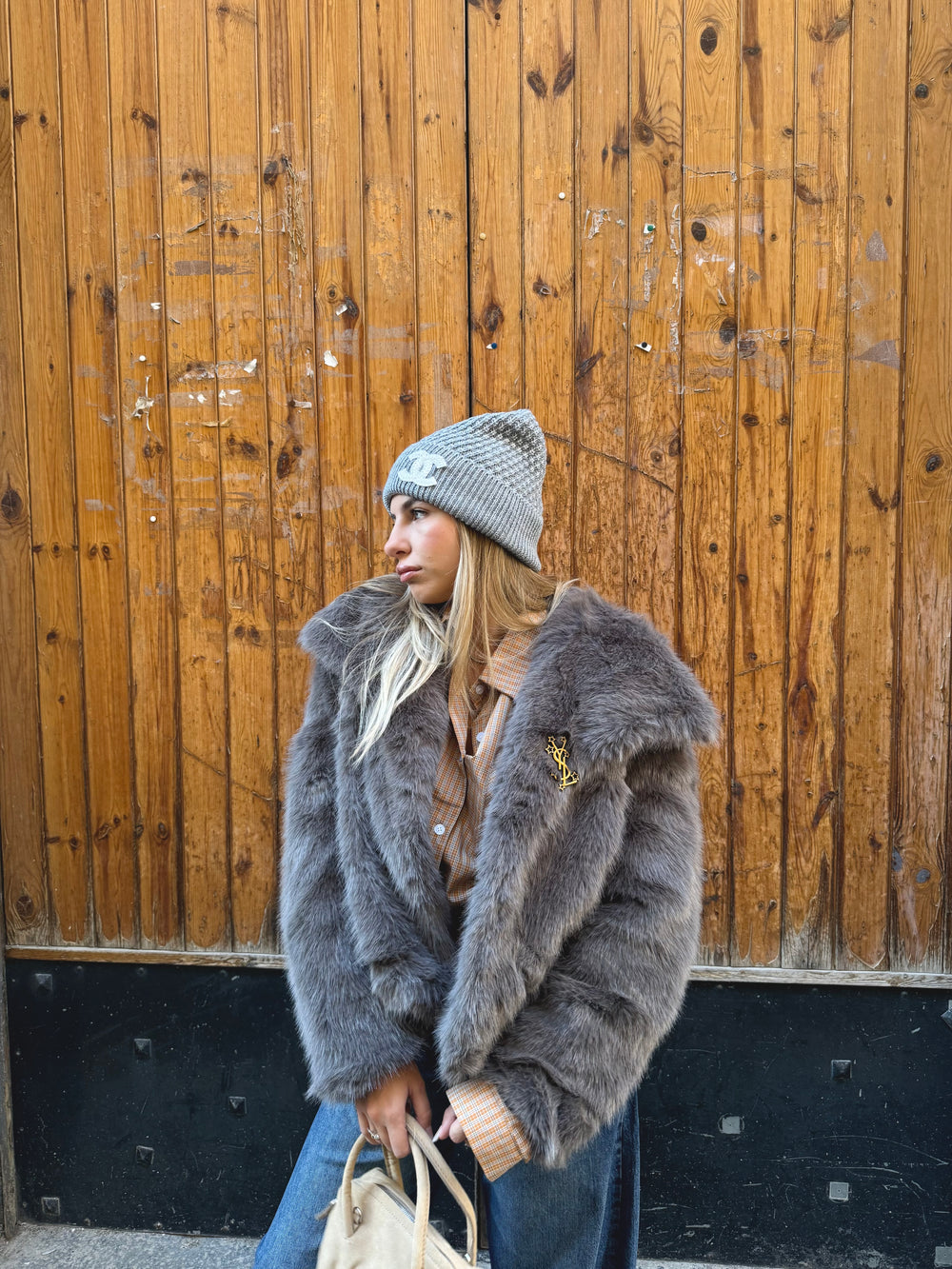 Pelliccia Taupe deluxe