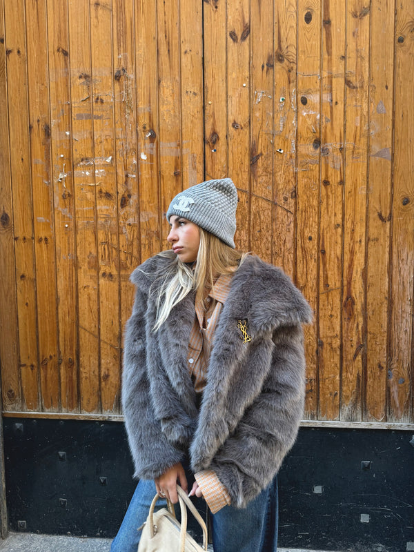 Pelliccia Taupe deluxe