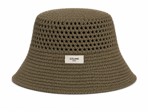 Cappello pescatore crochet targhetta celi
