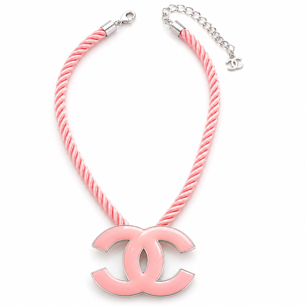 Collana coco maxi rosa