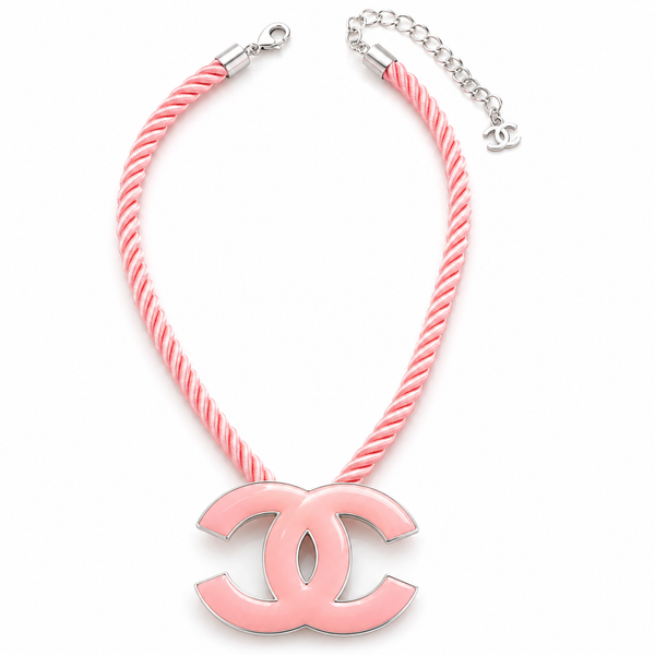 Collana coco maxi rosa