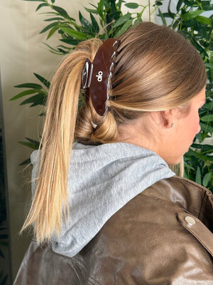 Pinza extralarge alo brown