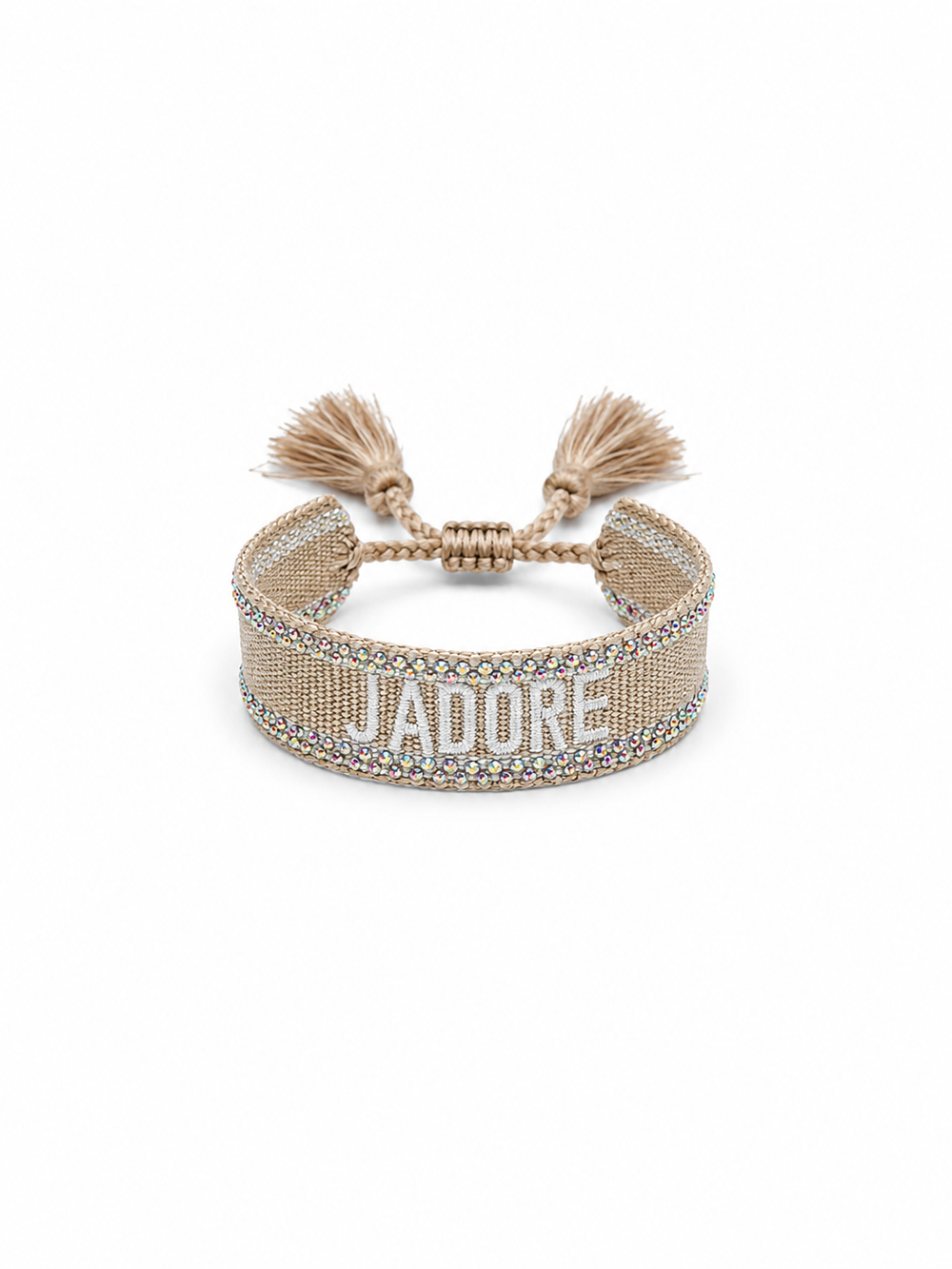 Bracciale j’adore strass oro
