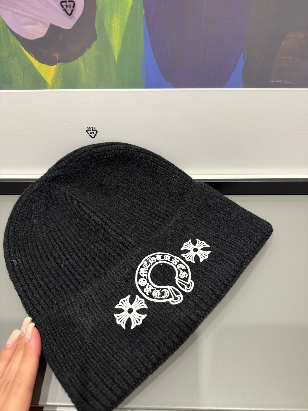 Cappello chrome hearts black