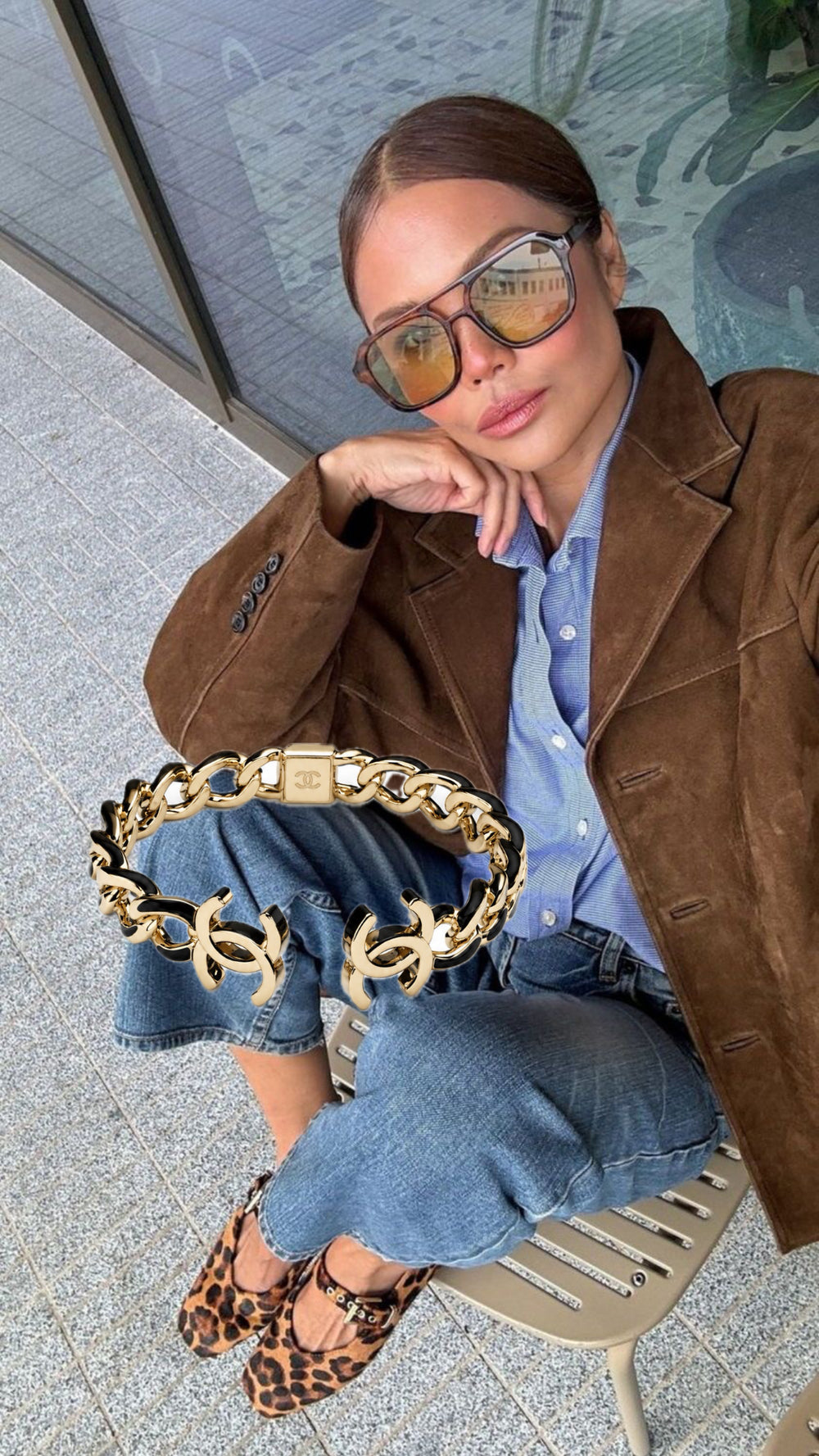 Bracciale manetta click cc
