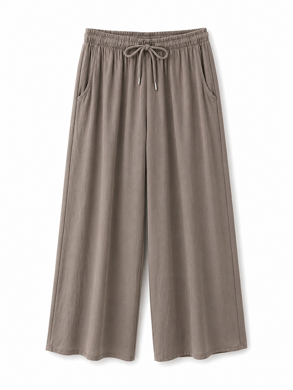 Pantalone Flow Taupe