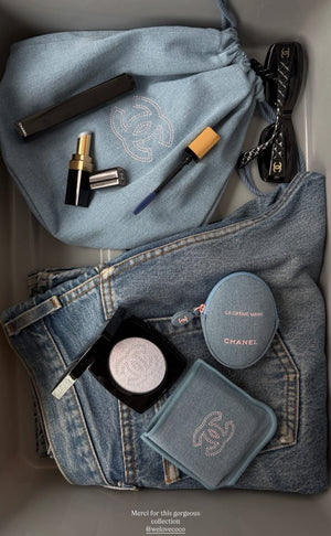 Beauty Pouch Denim cc