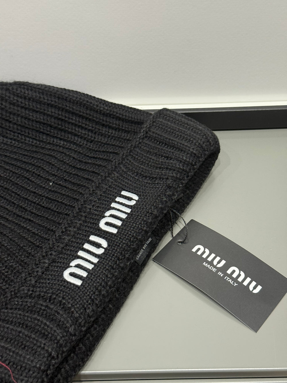 Cappello miumiu nero