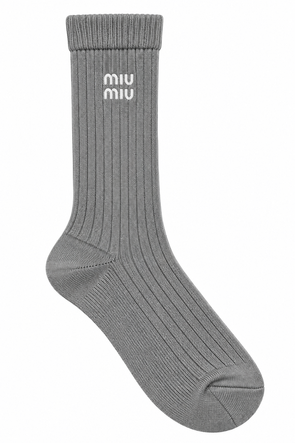 Calzini Cozy grigio midi