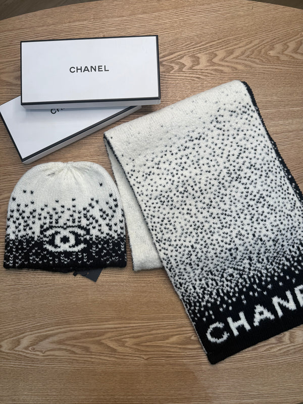 Cappello chanel neve