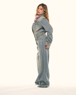 Jumpsuit denim Paris muse