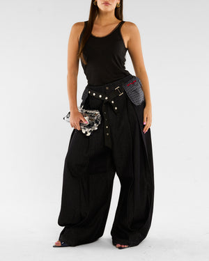 Pantalone Denim Belt