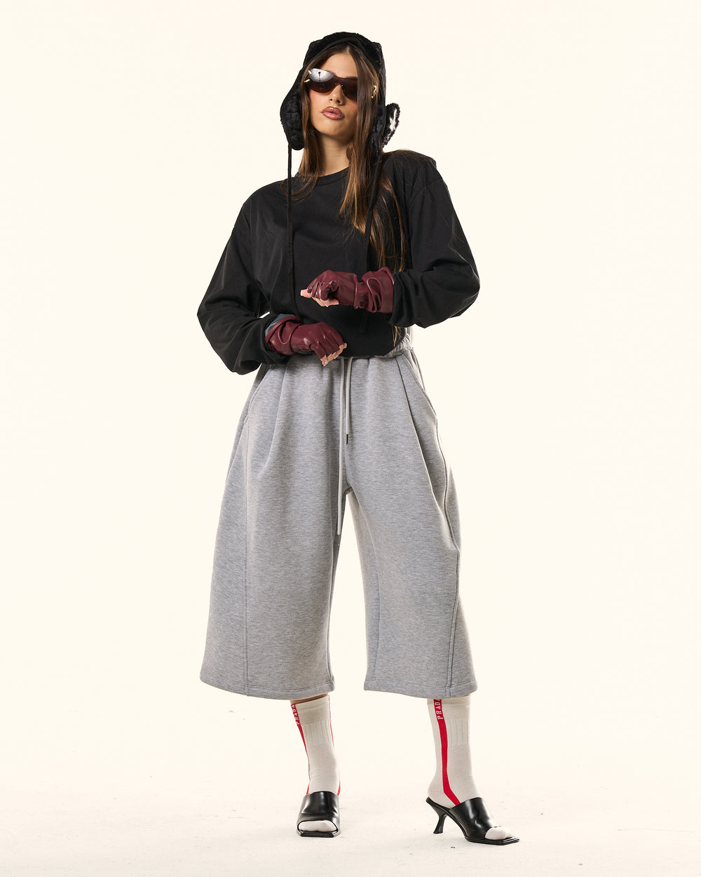 Bermuda lungo jogger