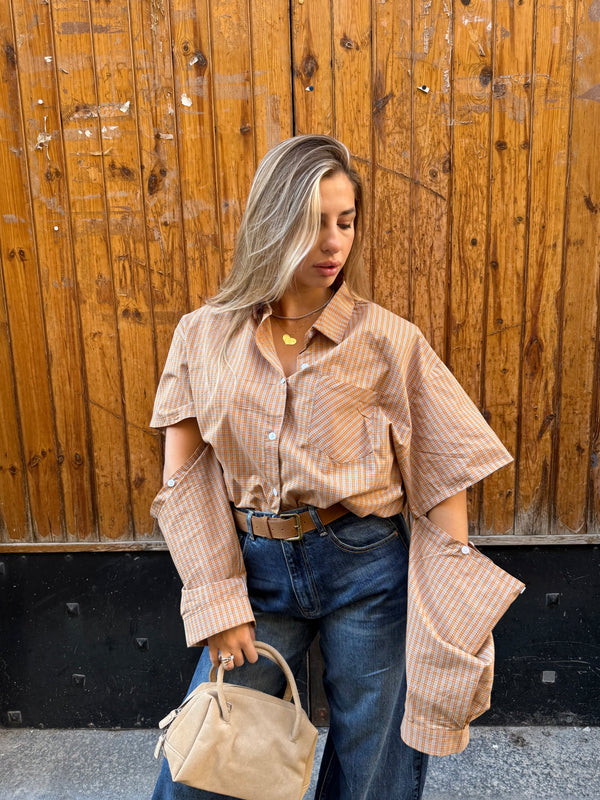 Camicia Nora manica cut