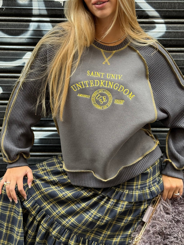 Felpa grigia United Kingdom