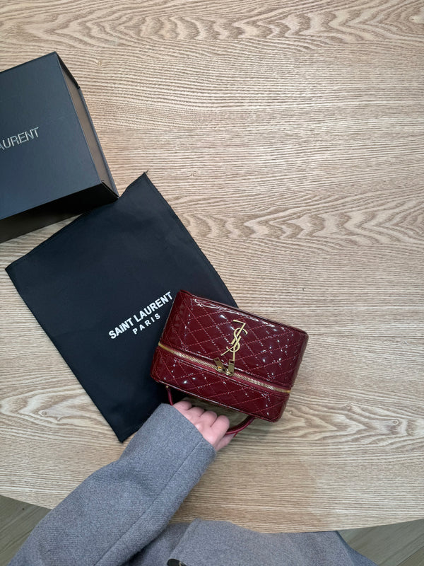 Bag ysl vernice bordeaux