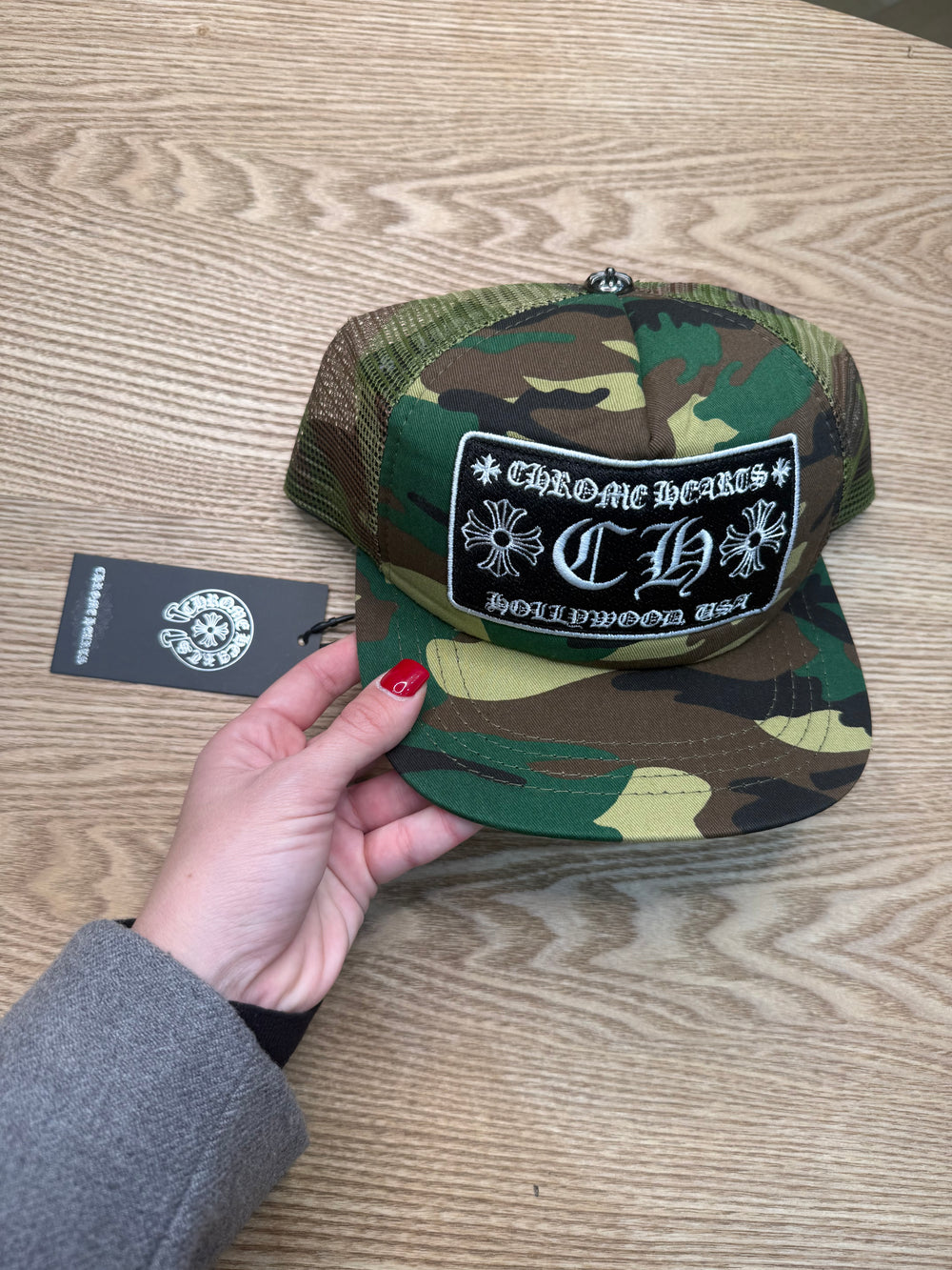 Berretto chrome croci mimetico