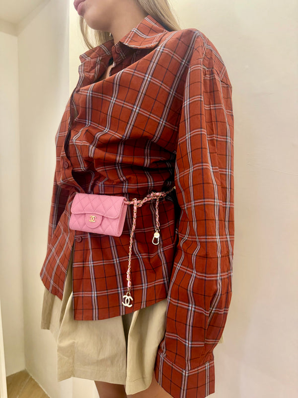 Cordset camicia e top quadri