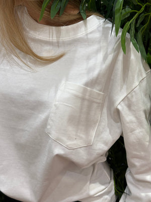 Maglia overside manica lunga