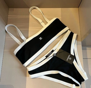 Bikini bicolor fascia cc