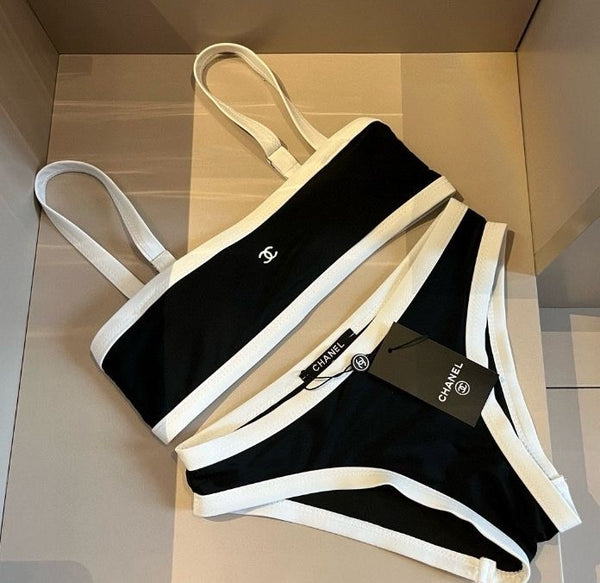 Bikini bicolor fascia cc
