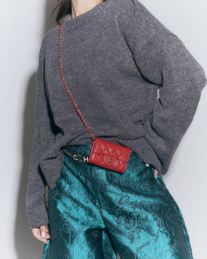 Maglione oversize girocollo