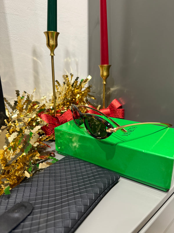 Occhiali bottega leopardato