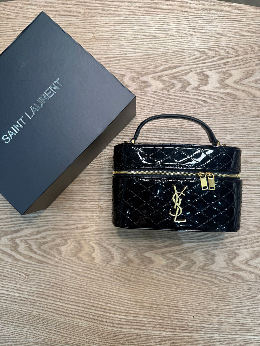 Bag ysl vernice nero