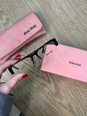 Occhiali vetri trasparenti miumiu